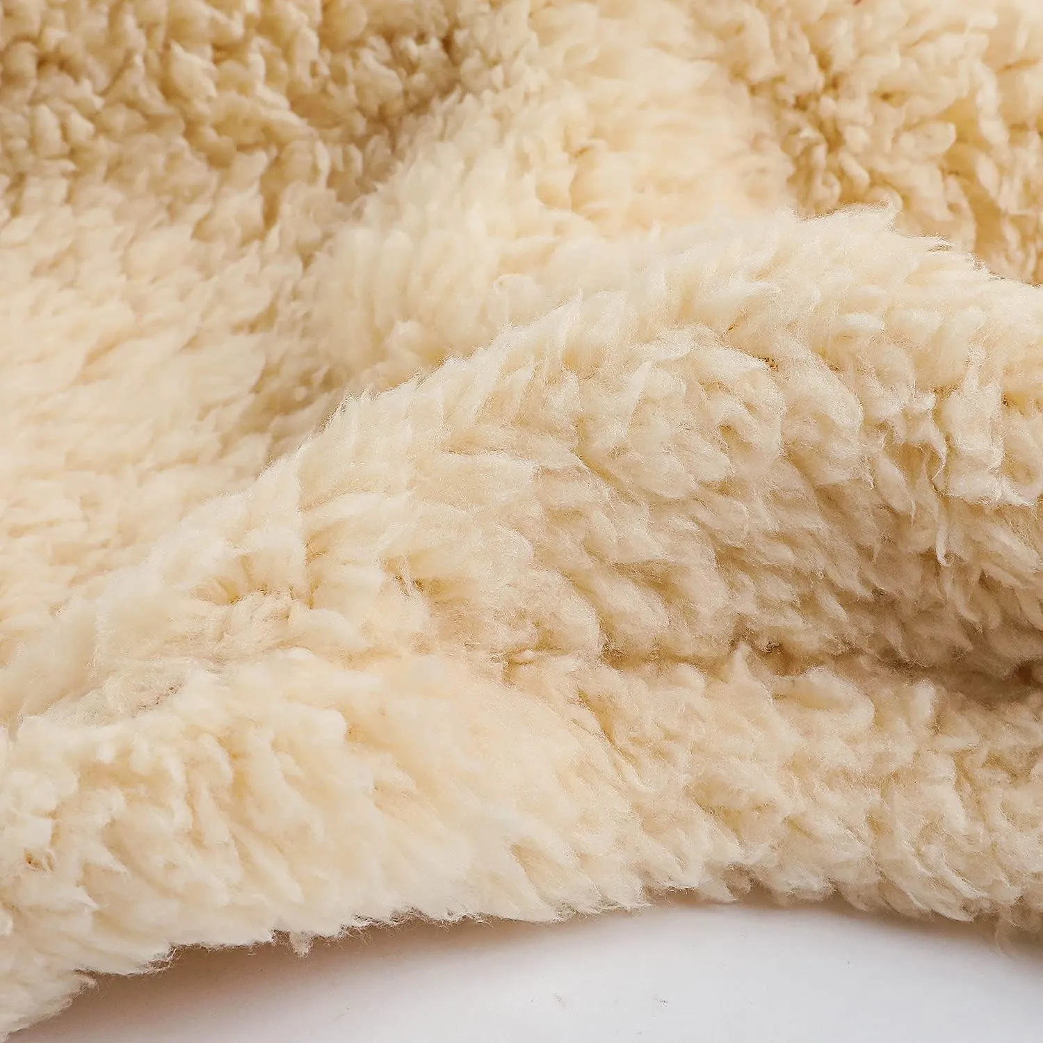 2 Pack Dog Blanket for Medium Size Dogs Cats Soft Sherpa Fleece Pet Blanket Throw for Sofa, Couch Thick Durable Pet Bed Cover, Floor Mat(Medium (3240"), Coffee,Beige Blanket)