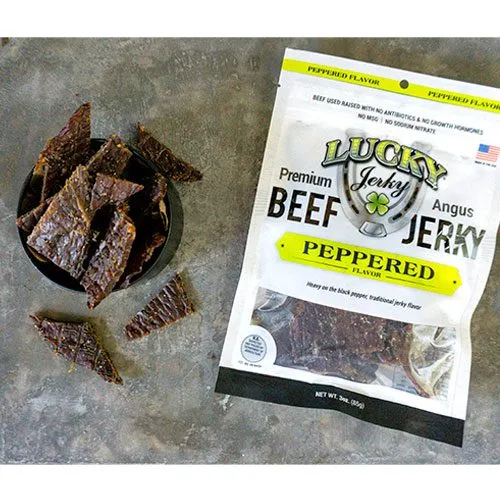 3oz Peppered Slab Jerky