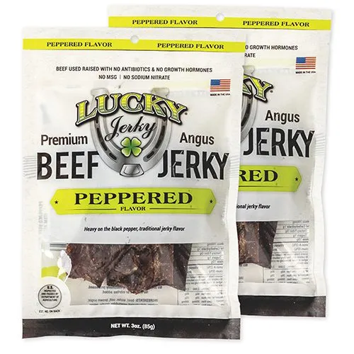 3oz Peppered Slab Jerky