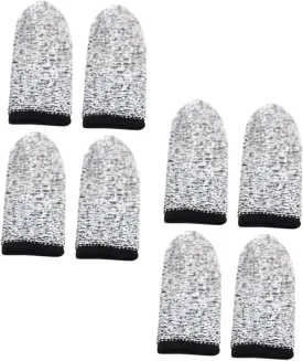 4pairs Pet Oral Cleaners Cat Dog Toothbrush Finger Sleeves for Cleaning Reusable Easy to Supplies for Pets