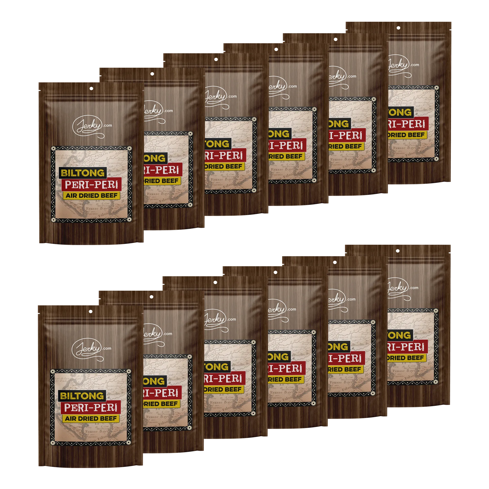 All-Natural Beef Biltong Jerky - Peri Peri