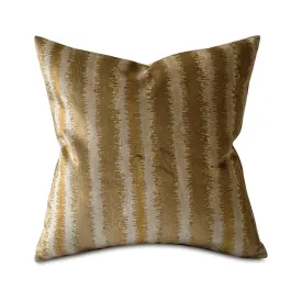 Aslan Honey Luxe Striped Throw Pillow Cover 20x20