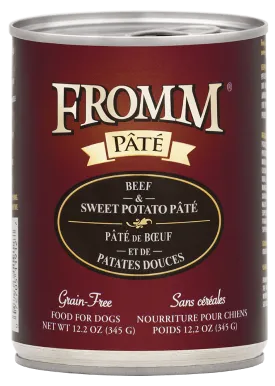 Beef & Sweet Potato Pate - Wet Dog Food - Fromm