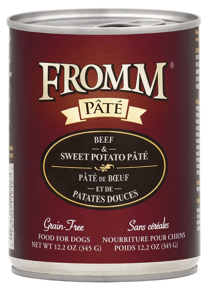 Beef & Sweet Potato Pate - Wet Dog Food - Fromm