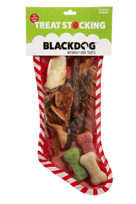 Blackdog Christmas Stocking Dog Treats 15pc