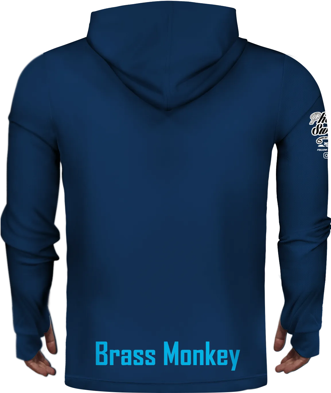 Brass Monkey 2023 Navy Sun Hoodie