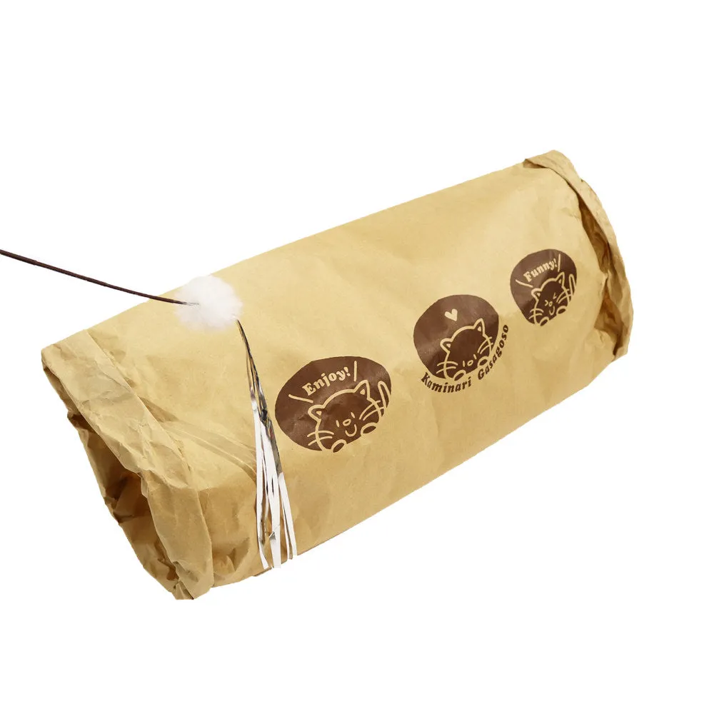 CattyMan Jareneko Stick with Paper Bag Teaser Cat Toy