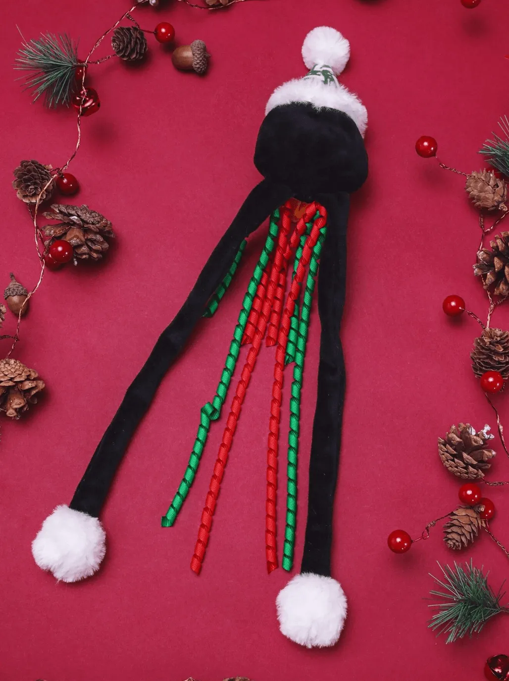 Christmas Penguin Style Cat Teaser Toy