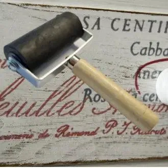 Decoupage Hard Rubber Roller (ink Roller) 6cm