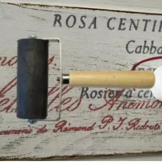 Decoupage Hard Rubber Roller (ink Roller) 6cm