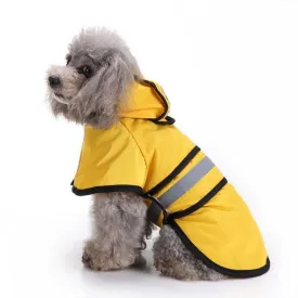 Dog Raincoat Hooded Slicker Poncho
