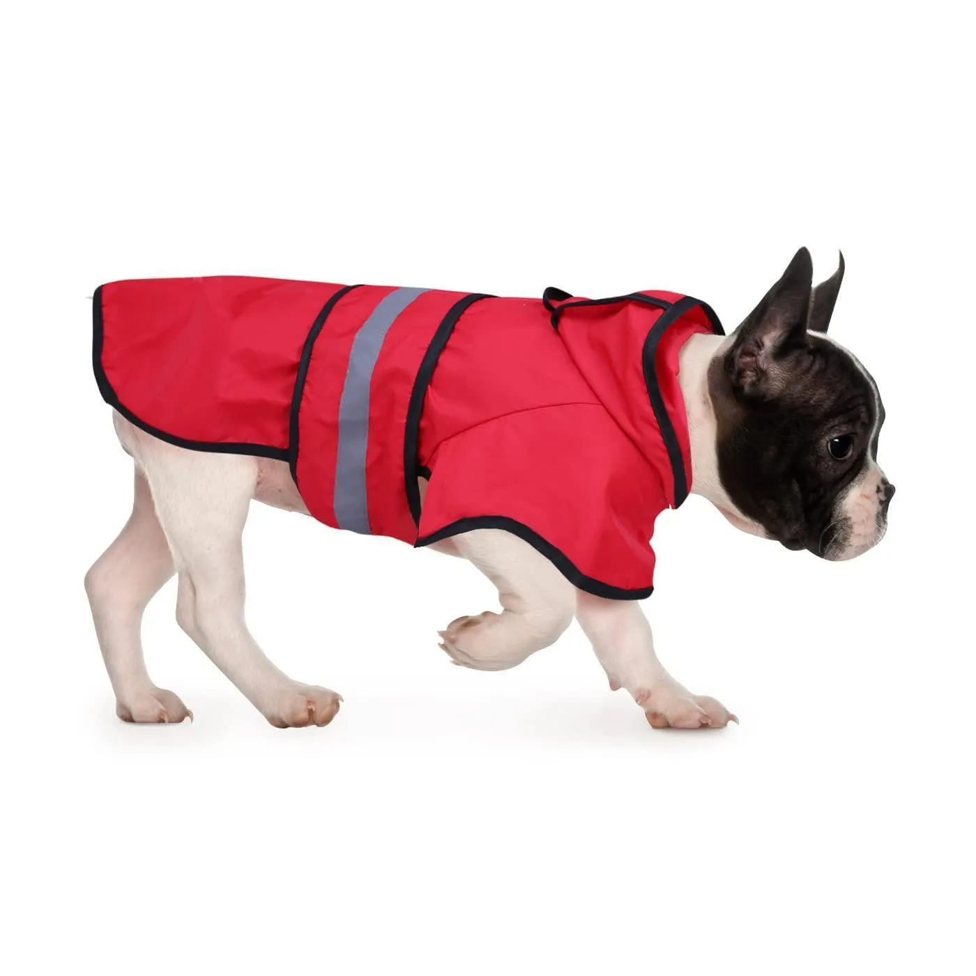 Dog Raincoat Hooded Slicker Poncho