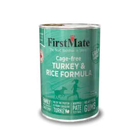 FirstMate Grain Friendly™ Cage-free Turkey & Rice Formula for Dogs 12.2oz