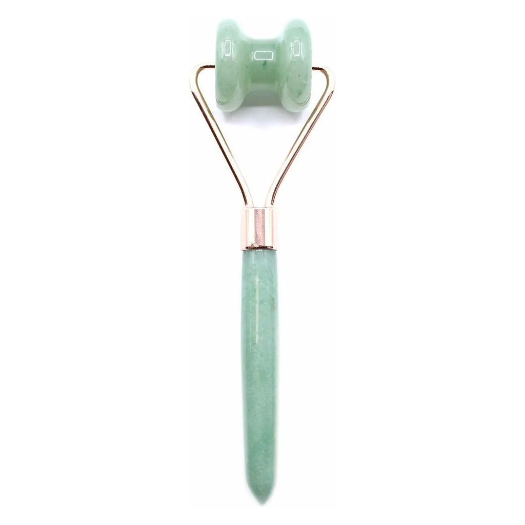 Gemstone Skincare Face Roller - 5 Designs with Pouch -Gem Roller For Face