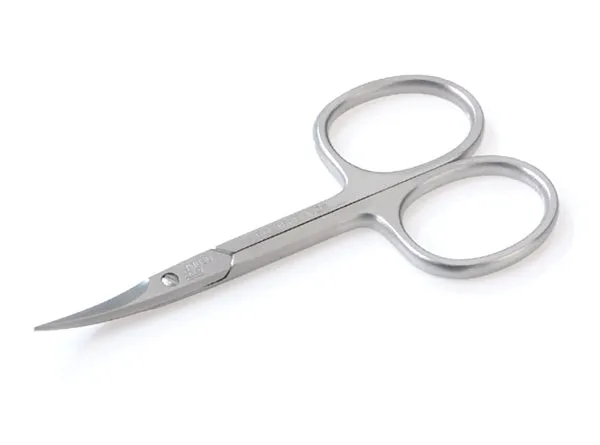 German INOX Curved Pointed Cuticle Scissors, Cuticle Remover by Erbe