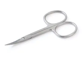 German INOX Curved Pointed Cuticle Scissors, Cuticle Remover by Erbe