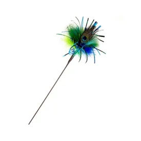 Go Cat 18" Peacock Sparkler Cat Toy