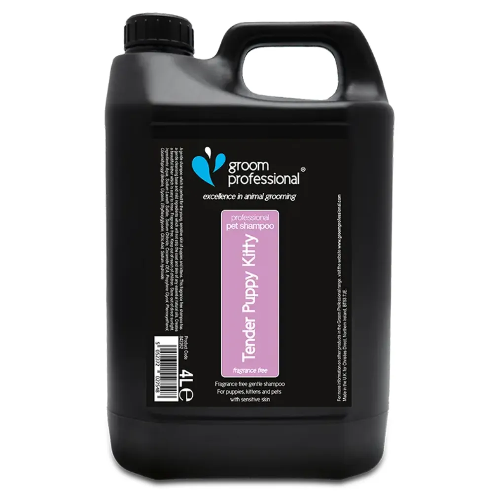 Groom Professional Tender Puppy Kitty Shampoo - 4L