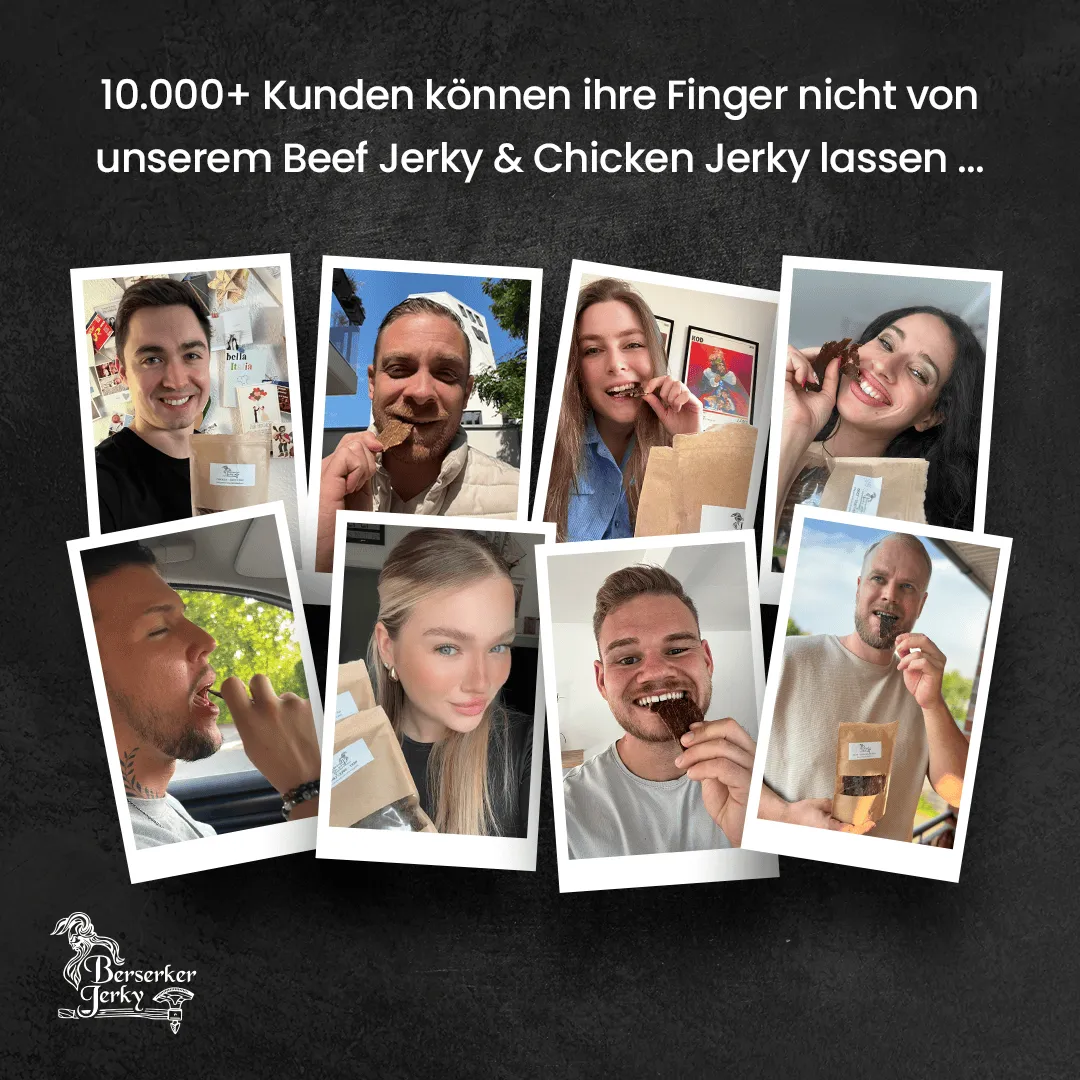 Halal Beef Jerky - Knoblauch