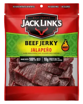 JACK LINK’S JALAPEÑO BEEF JERKY