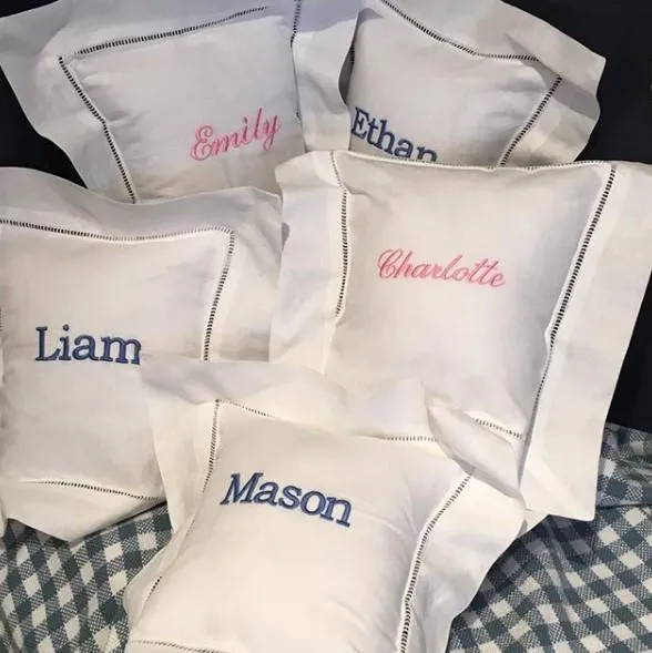 Linen Small Square Pillow