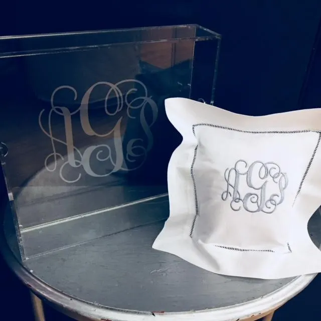 Linen Small Square Pillow