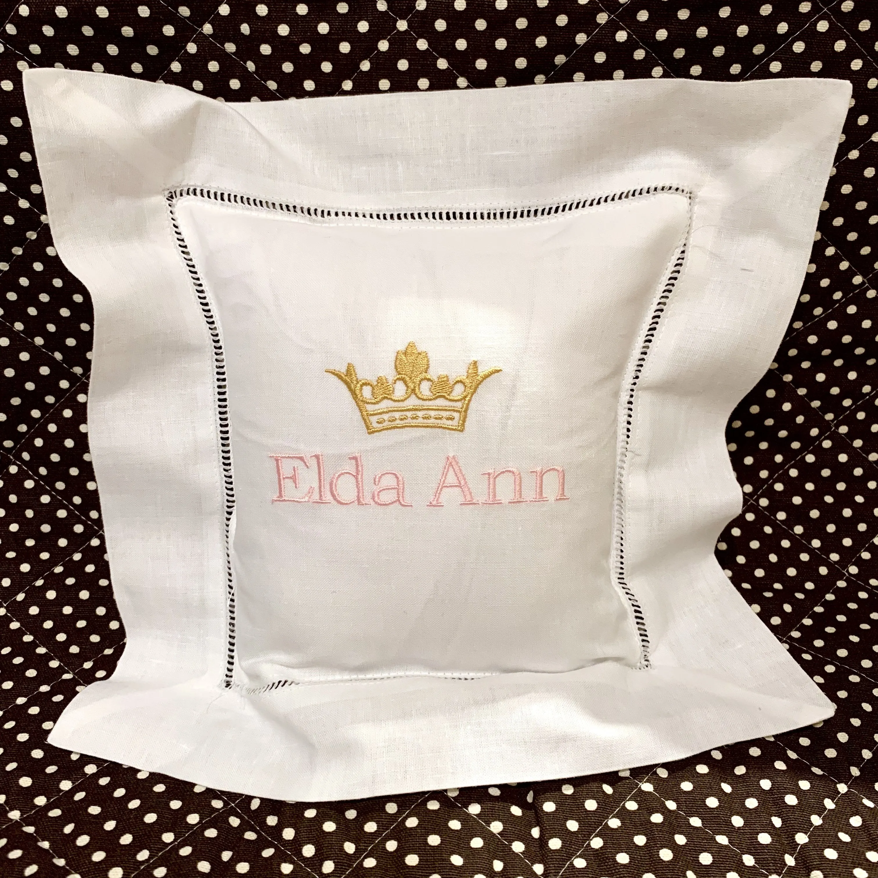 Linen Small Square Pillow