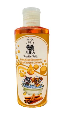 Luxurious Cinnamon Conditioning Shampoo for Cats & Dogs 200ml