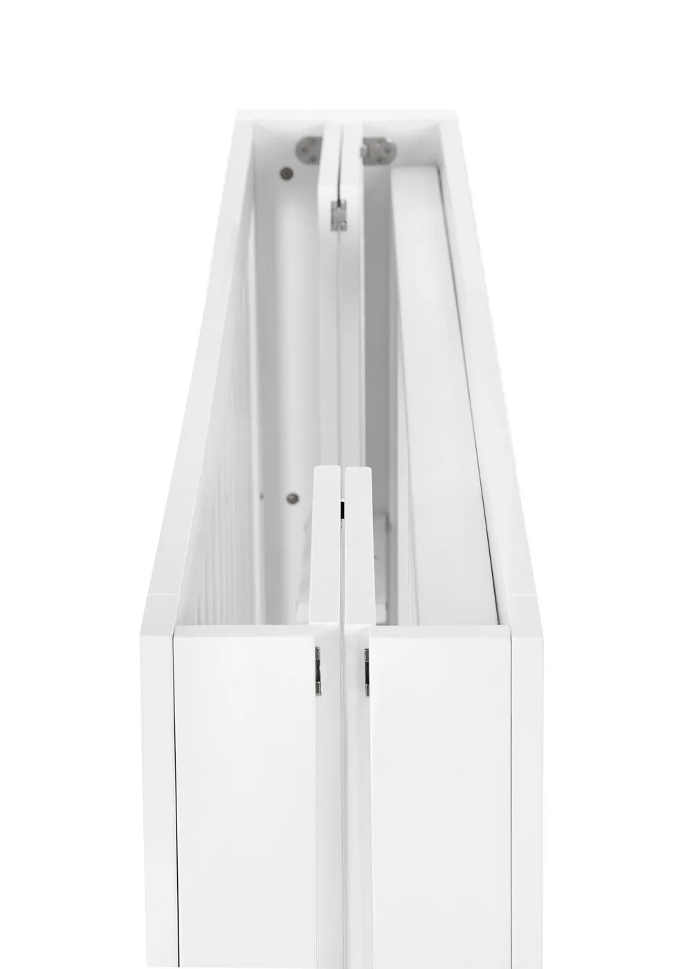 MAKI FULL SIZE FOLDING PORTABLE CRIB - WHITE