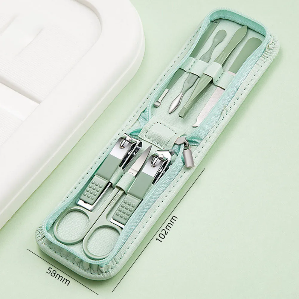 Manicure Set Nail Clippers Kit 7Pcs