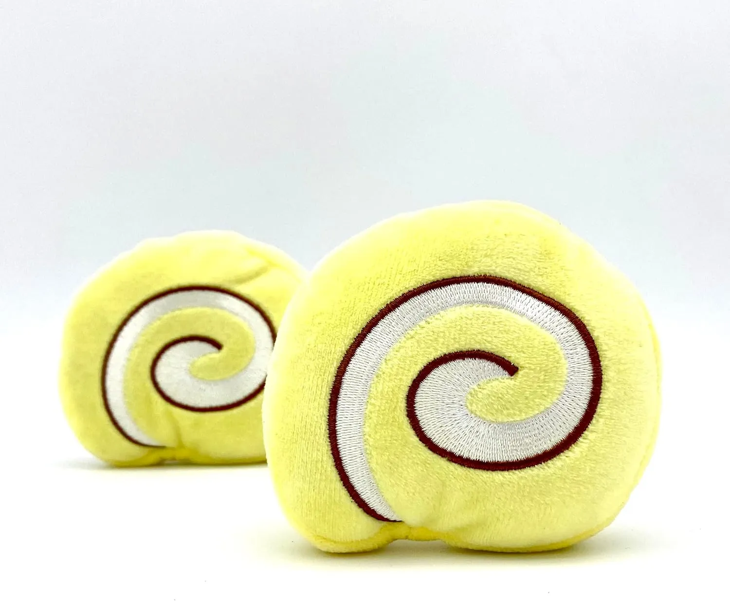 munchiecat Roll Cake Organic Catnip Toys (2-pc) - Sweet, Feline Enrichment Toys for Cats, Kittens, Durable Design for Play, USA Made