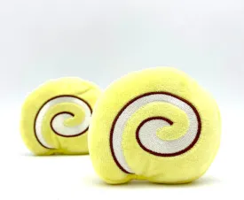 munchiecat Roll Cake Organic Catnip Toys (2-pc) - Sweet, Feline Enrichment Toys for Cats, Kittens, Durable Design for Play, USA Made