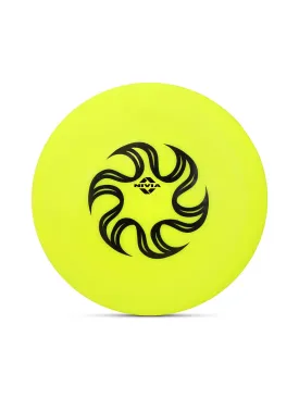 NIVIA Frisbee for Outdoor Sports Games - Large (Yellow)