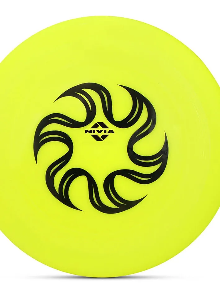NIVIA Frisbee for Outdoor Sports Games - Small (Blue)