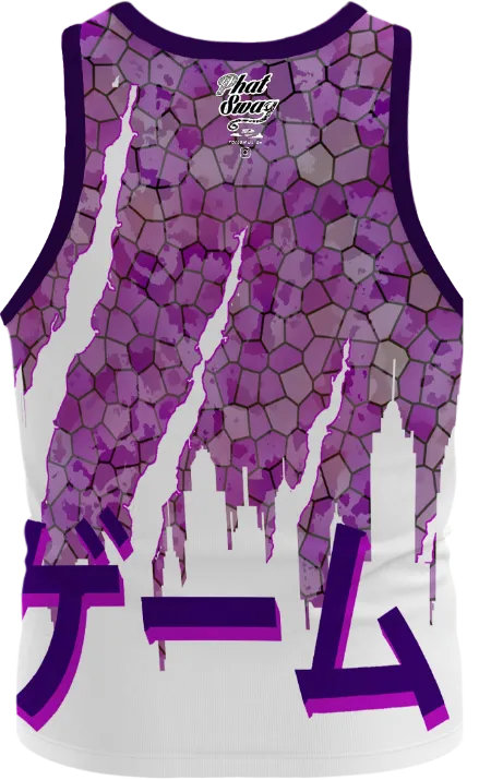 Party Dinosaur Singlet