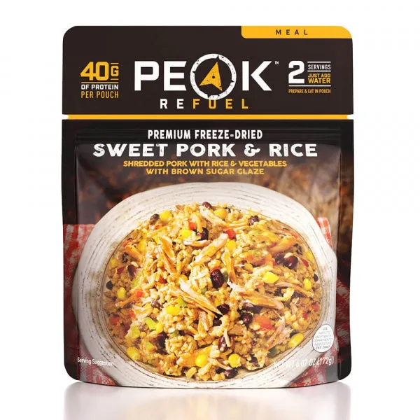 Peak Refuel - Sweet Pork & Rice Meal