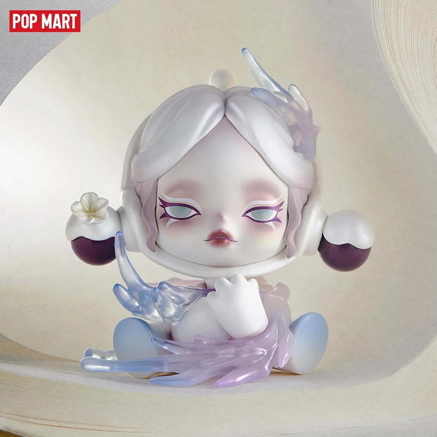 POP MART SKULLPANDA The Ink Plum Blossom Series Figures, SKULLPANDA Blind Box Figures, Random Design Action Figures Collectible Toys Home Decorations, Holiday Birthday Gifts, Single Box