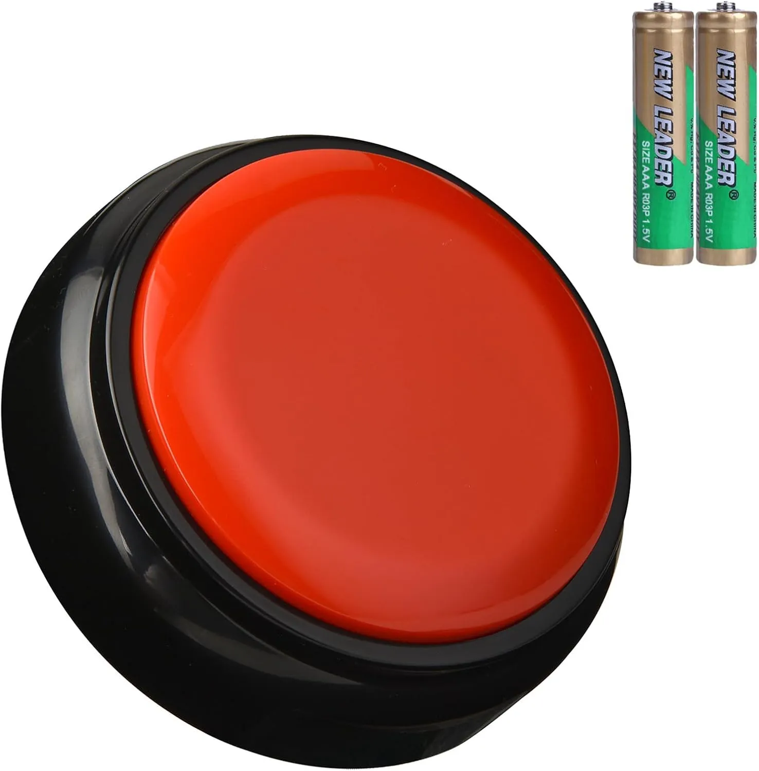 Red Record Buttons Recordable Button 30 Second Recording Buttons for Classroom Encouragement Words Desk Learning Record Daily Task