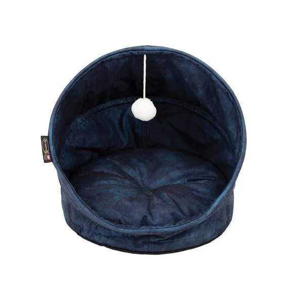 Scruffs Kensington Cat Bed - Navy