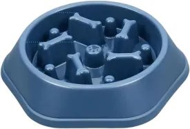 Slow Feeder Dog Bowls- Promote Healthy Eating Habits,Dog Puzzle Feeder,Anti-Gulping Puzzle Design for Small/Medium/Large Pets, Reduce Bloat & Improve Digestion (Blue)
