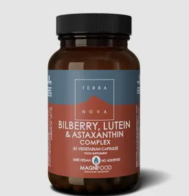 TerraNova Bilberry, Lutein & Astaxanthin 50 Capsules