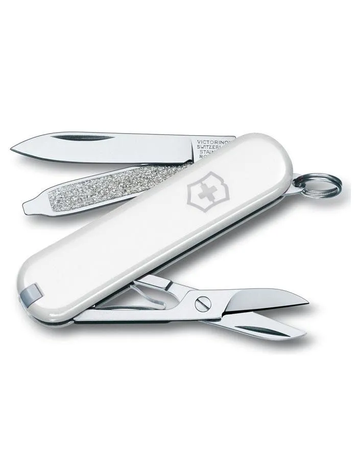 Victorinox Swiss Army Classic SD Pocket Knife - White - 7 Tools