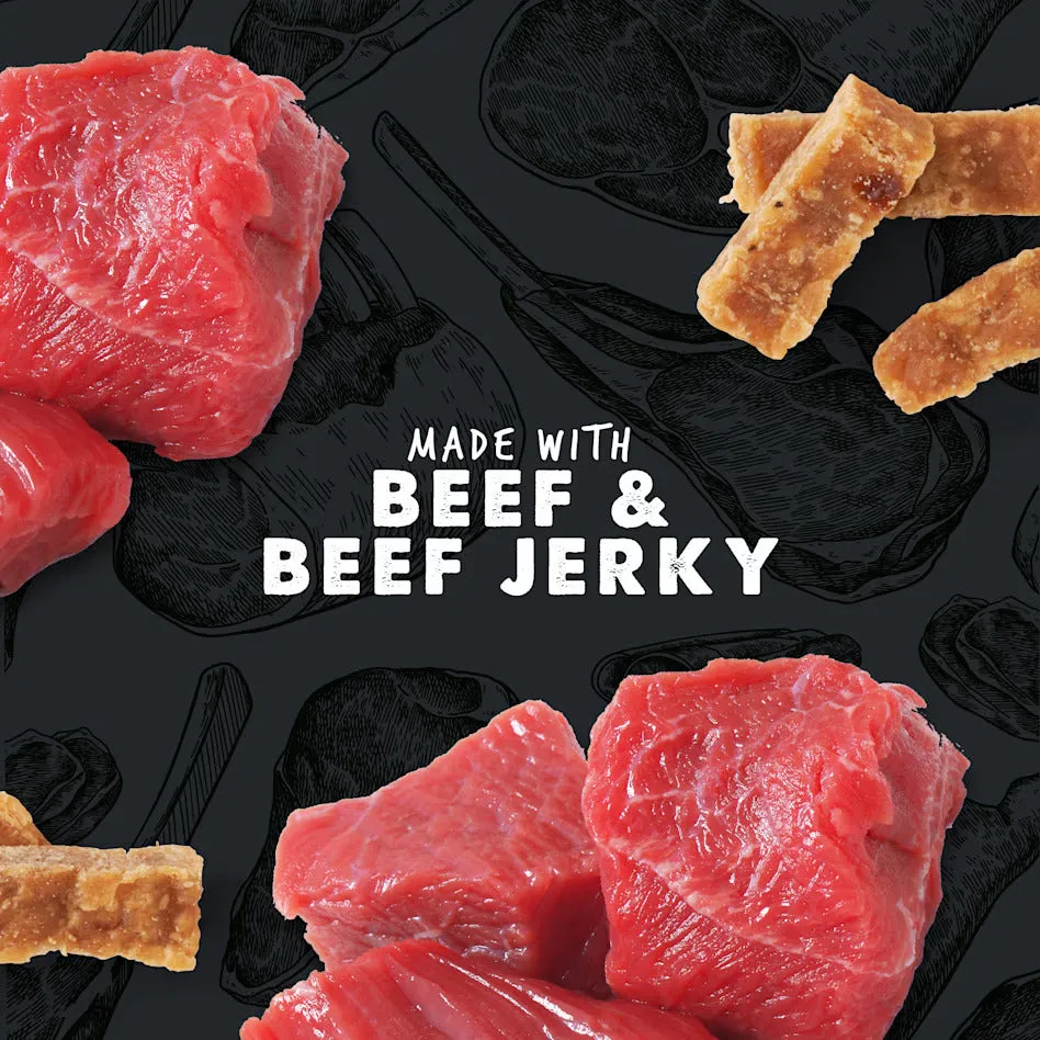 Wag More Bark Less Meat Cravers Dog Biscuits (Beef & Beef Jerky) - 12oz