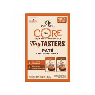Wellness Core Tiny Tasters Land Variety Pack 12* 1.75 (8% Case Discount)